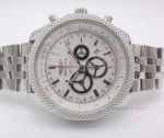 Stainless Steel Case Breitling for Bentley White Dial Replica Watch_th.jpg